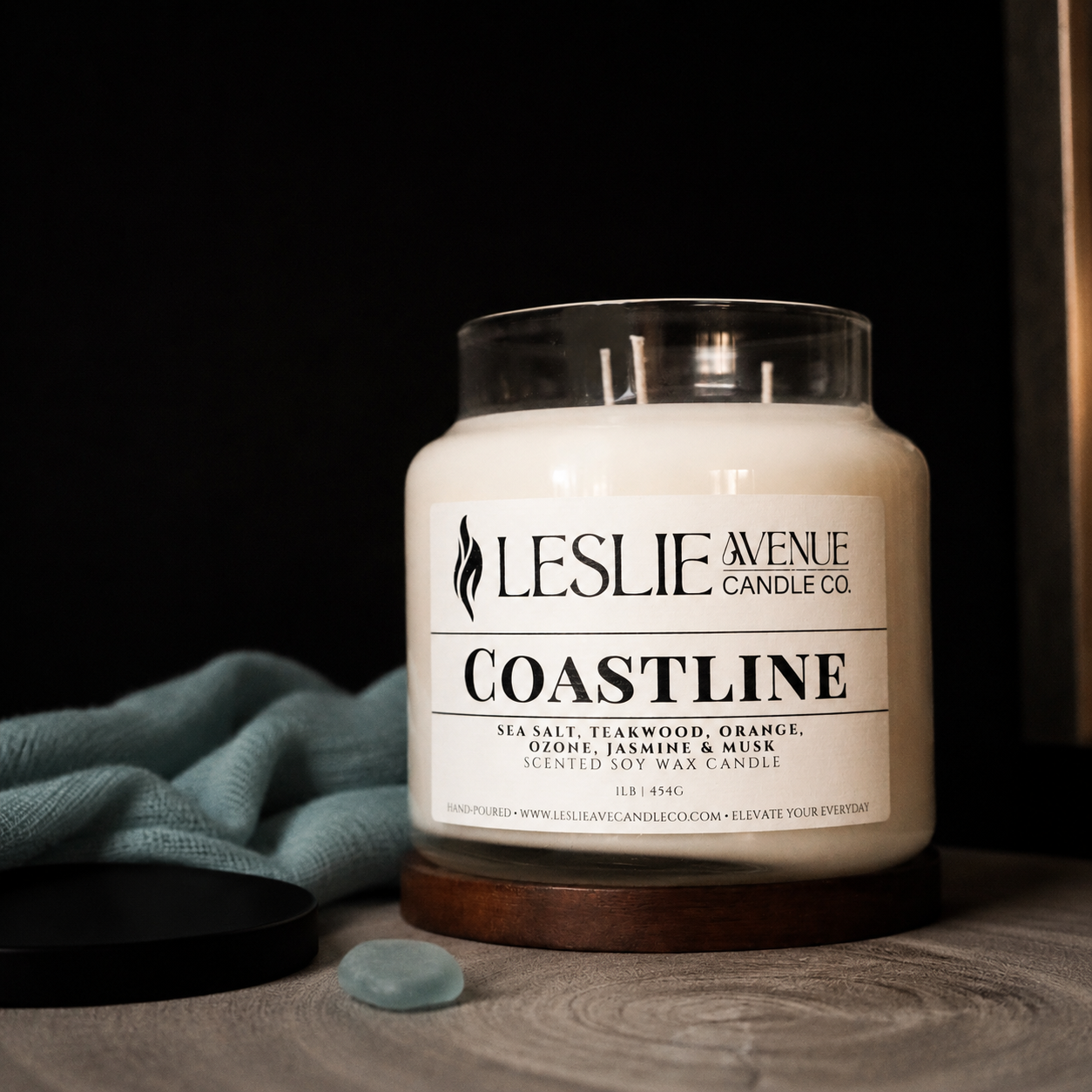 Coastline Triple Wick Soy Candle