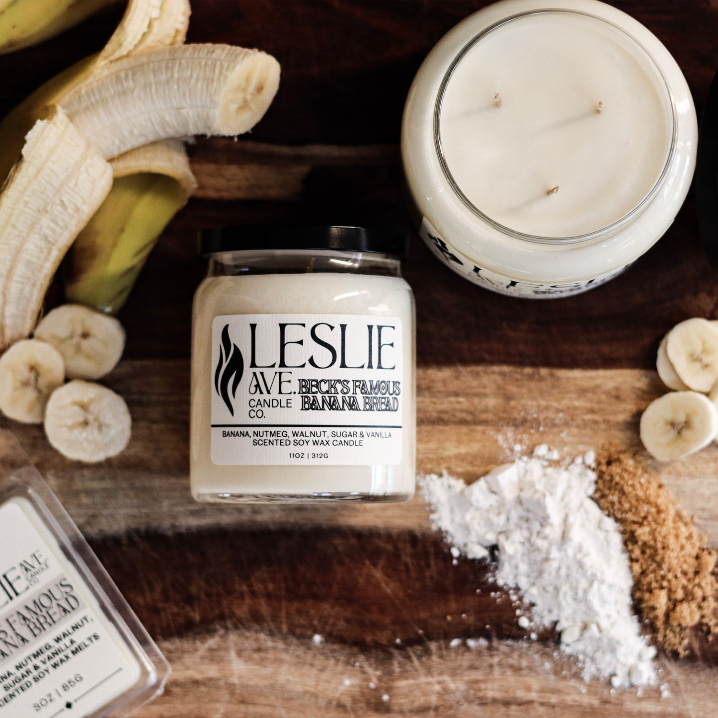 Beck’s Famous Banana Bread 11oz Single Wick Soy Candle