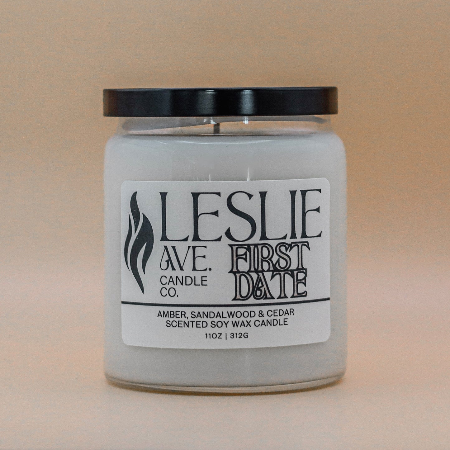 First Date 11oz Single Wick Soy Candle