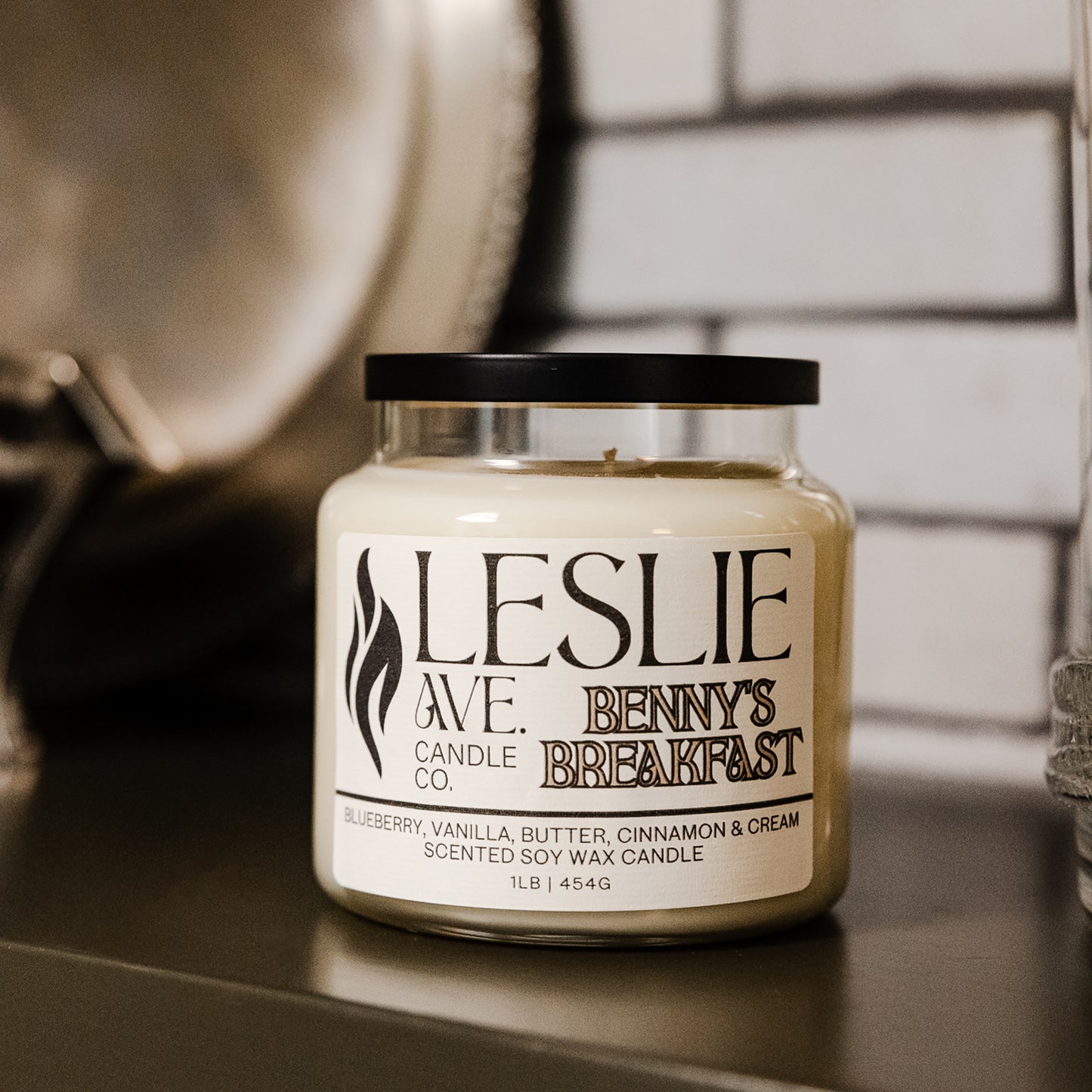 Benny's Breakfast Triple Wick Soy Candle
