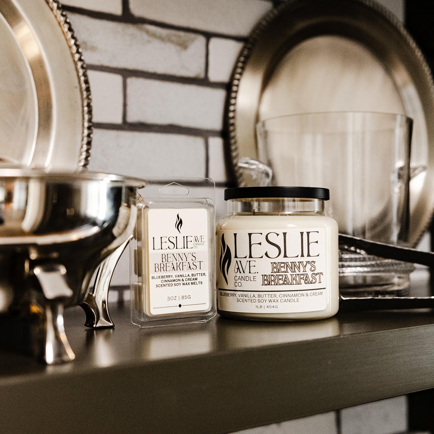 Benny's Breakfast 1lb Triple Wick Soy Candle