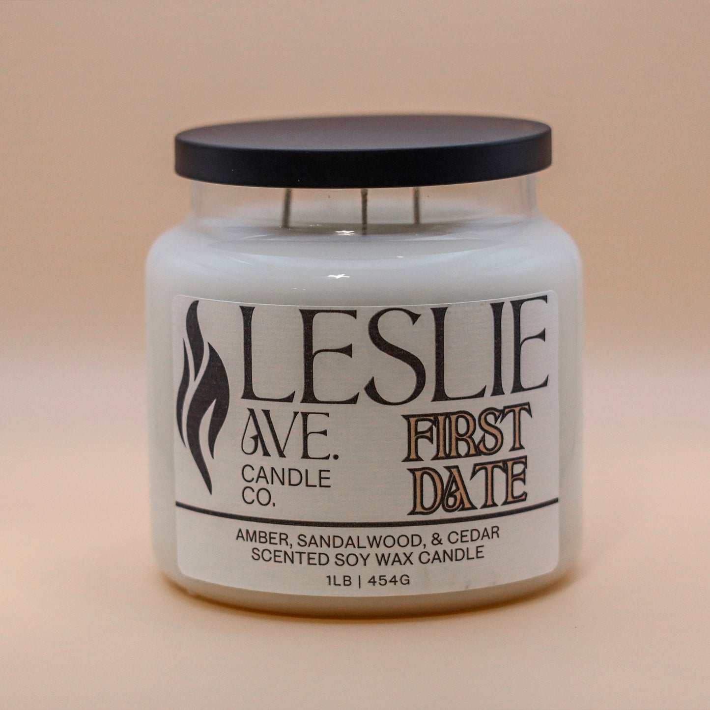 First Date 1lb Triple Wick Soy Candle