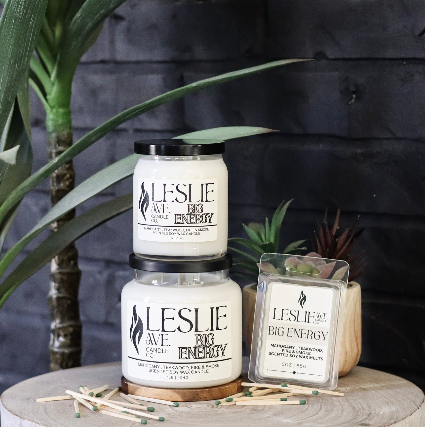 Big Energy 1lb Triple Wick Soy Candle