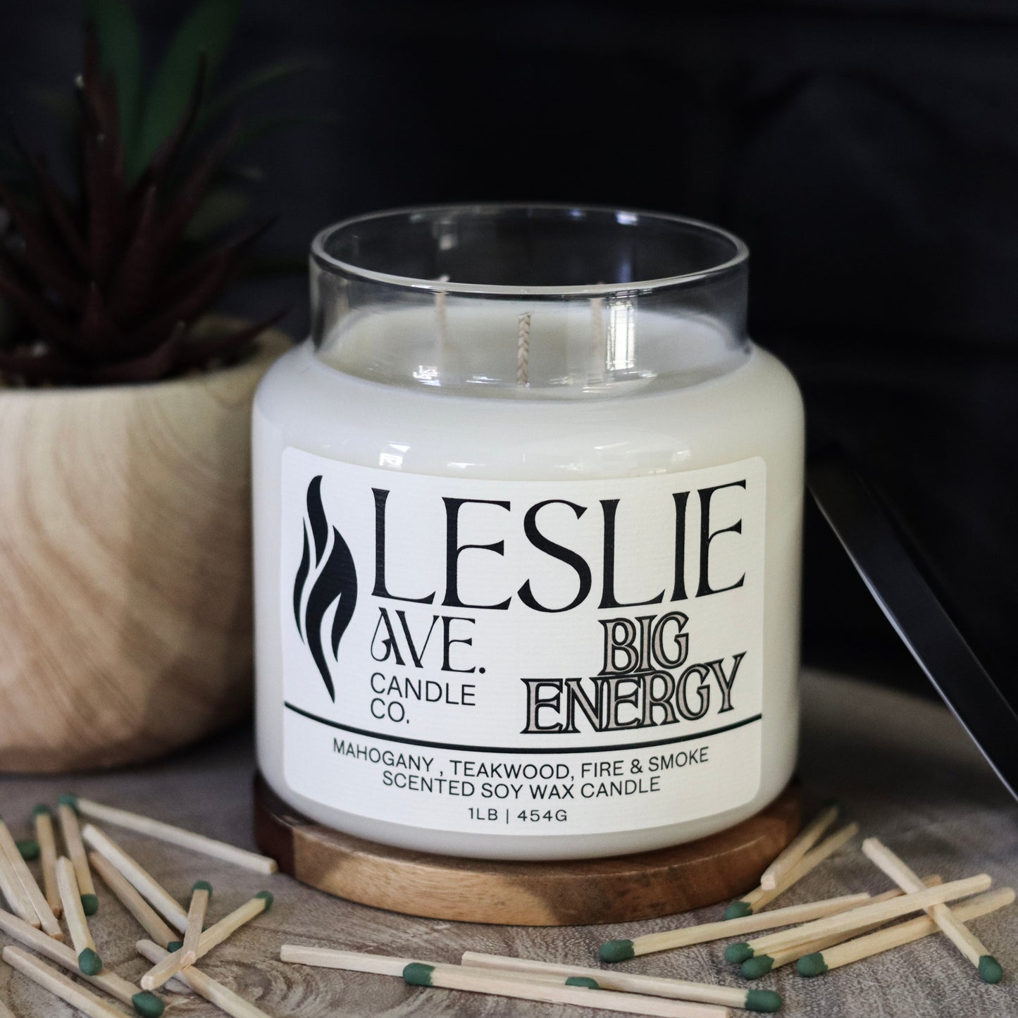 Big Energy 1lb Triple Wick Soy Candle