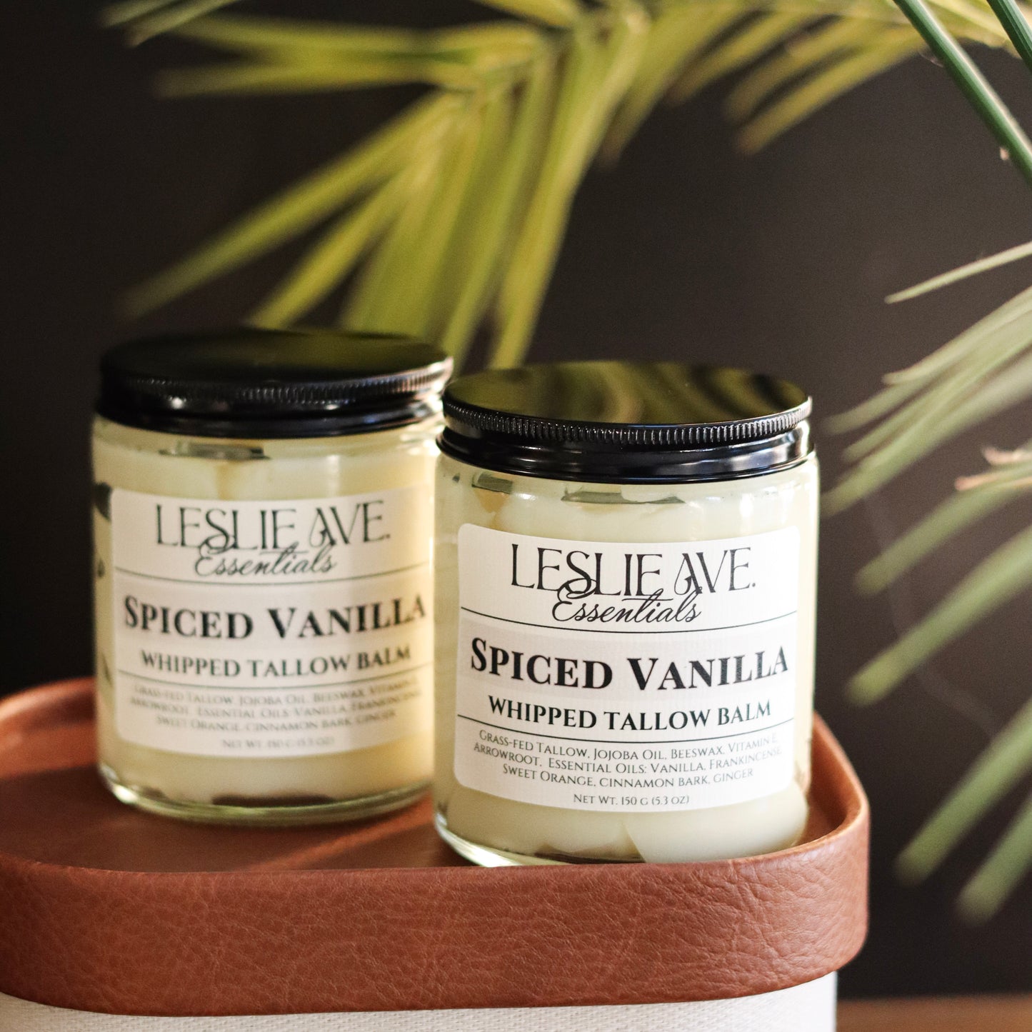 Spiced Vanilla 8oz Whipped Tallow Balm