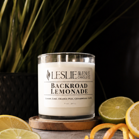 Backroad Lemonade Single Wick Soy Candle - SEASONAL