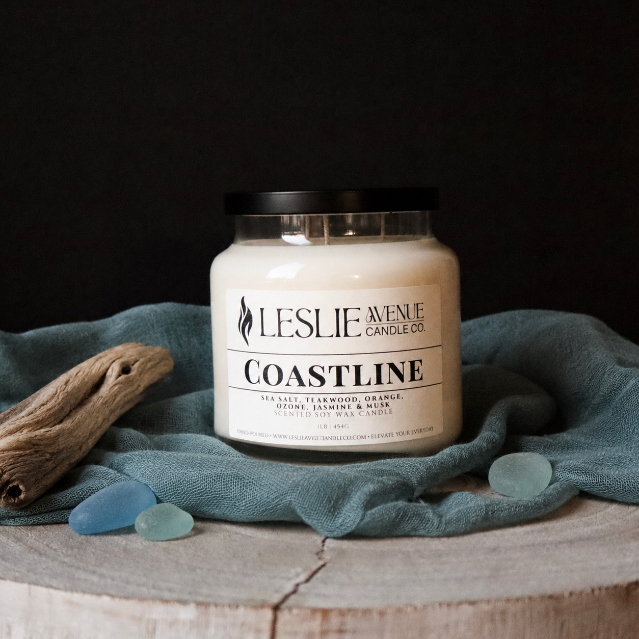 Coastline Triple Wick Soy Candle