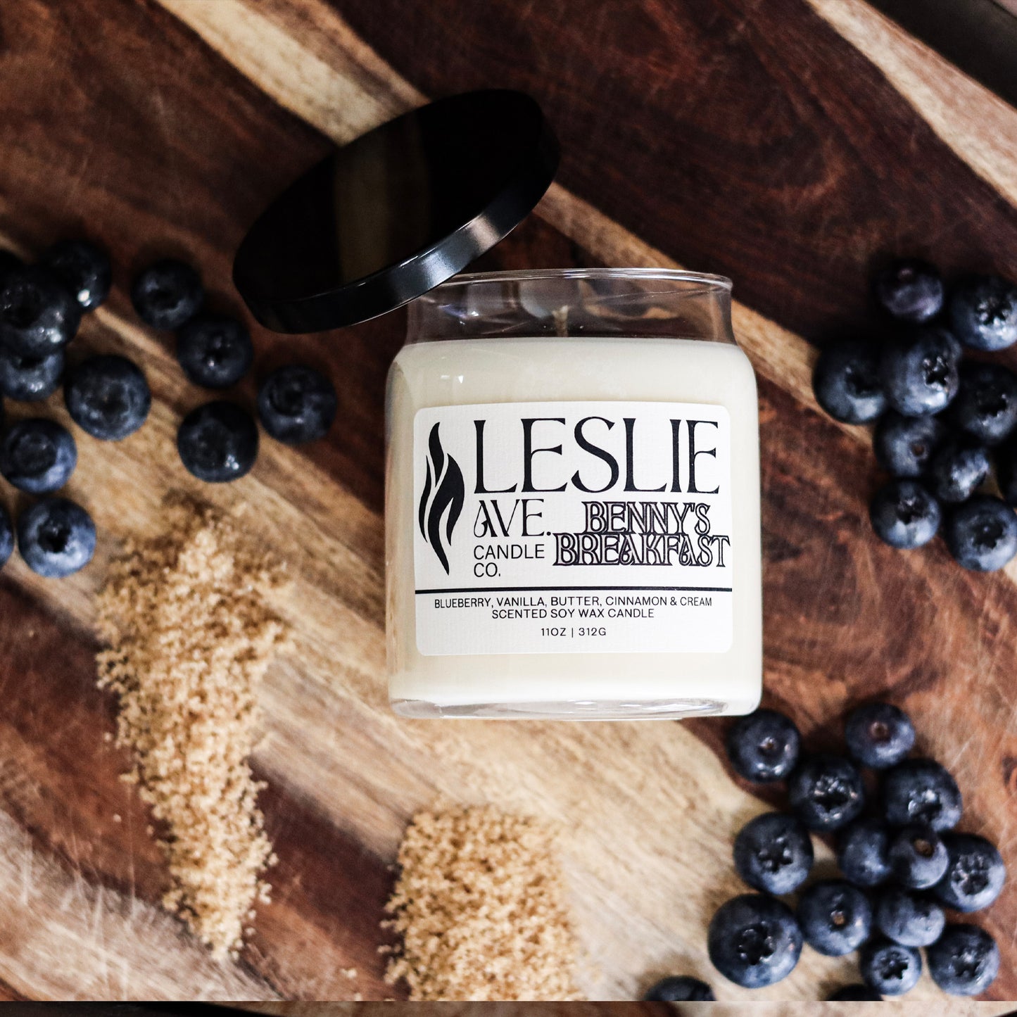 Benny's Breakfast 11oz Single Wick Soy Candle