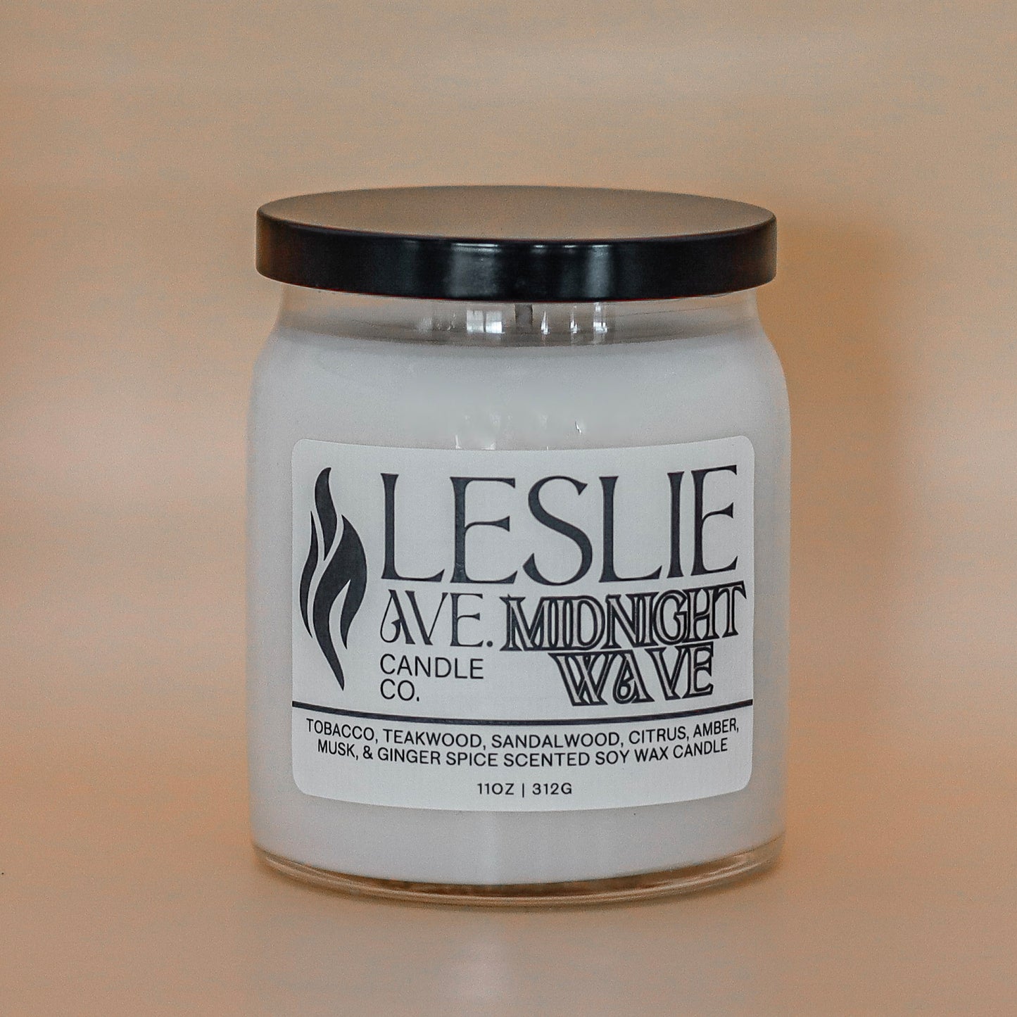 Midnight Wave 11oz Single Wick Soy Candle