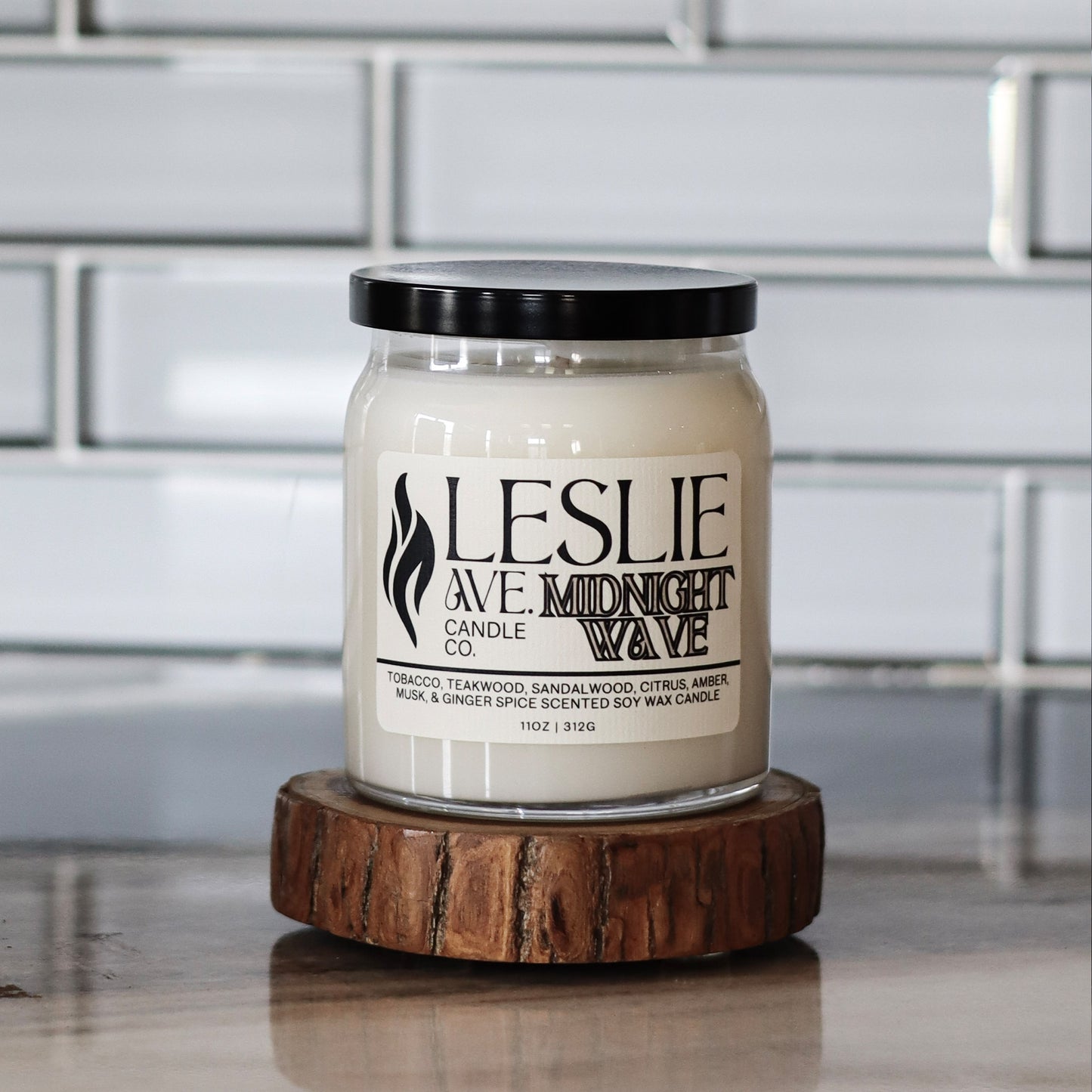 Midnight Wave 11oz Single Wick Soy Candle