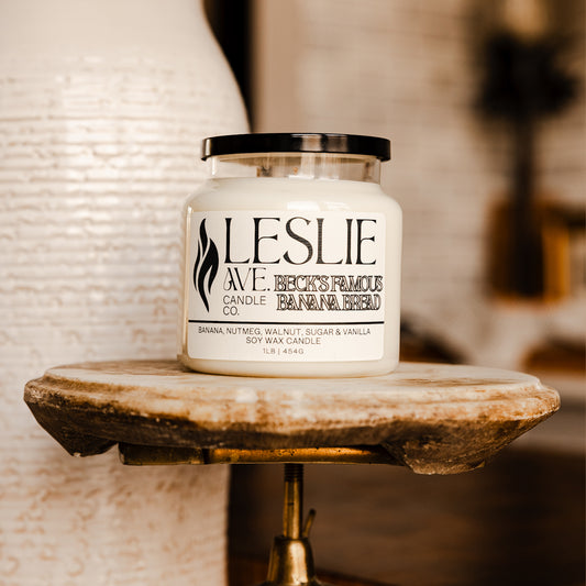 Beck’s Famous Banana Bread 1lb Triple Wick Soy Candle