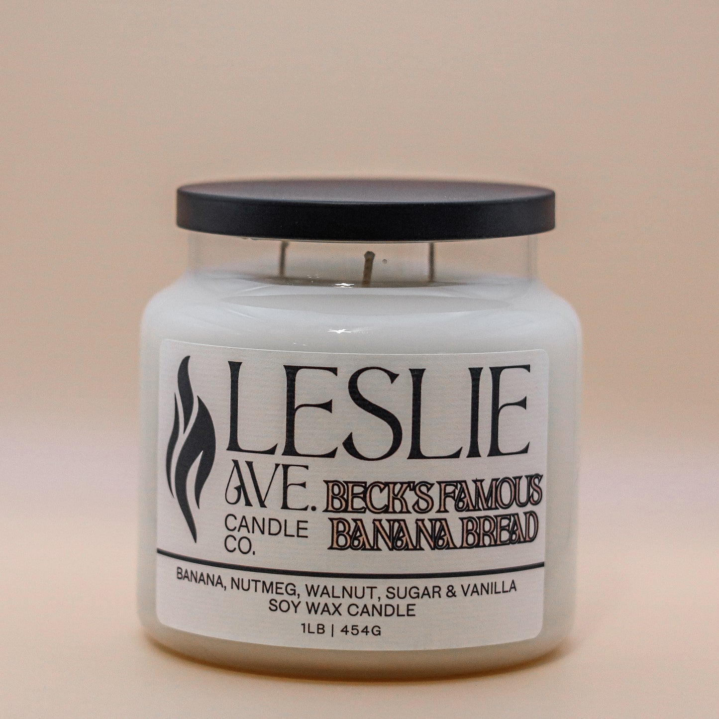 Beck’s Famous Banana Bread 1lb Triple Wick Soy Candle