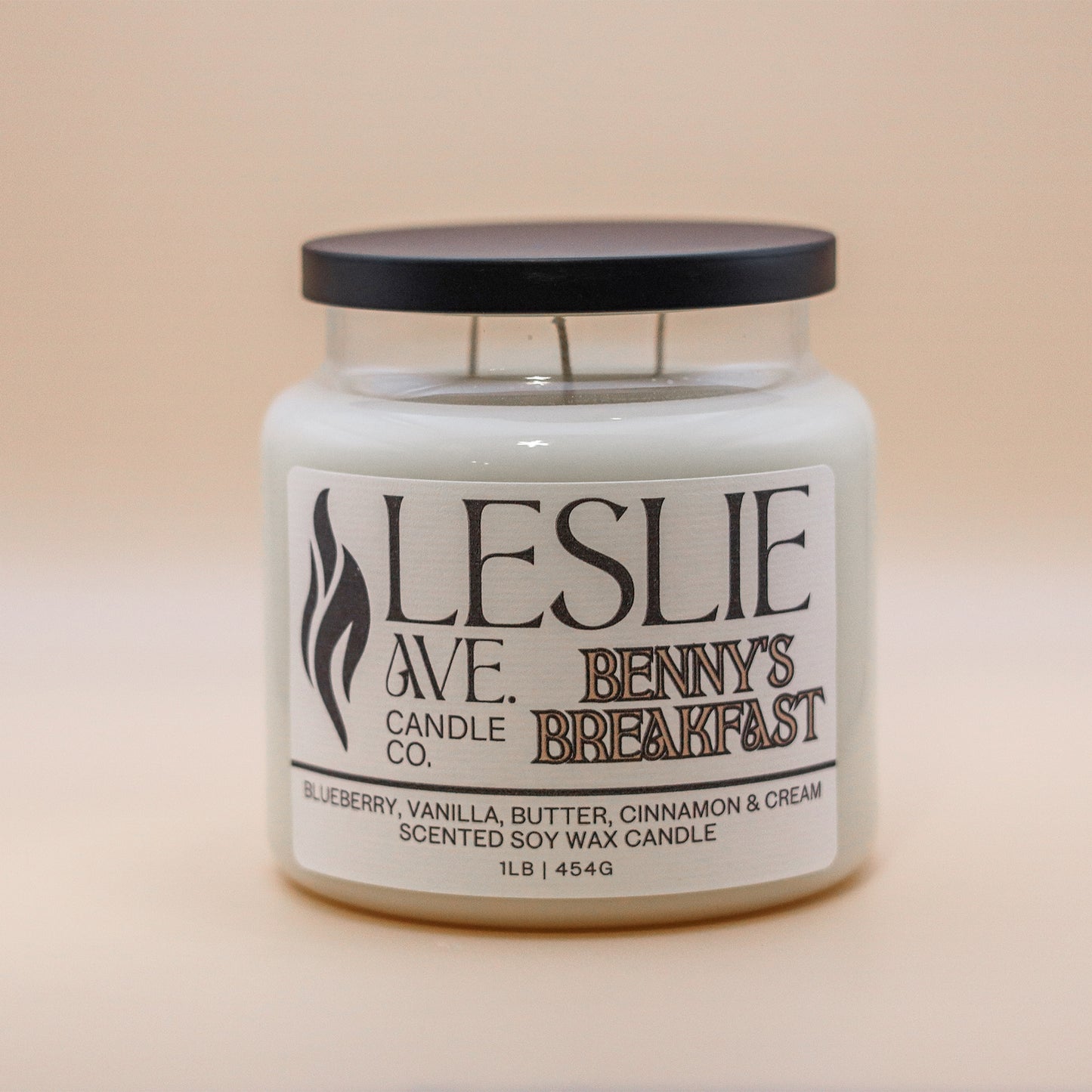 Benny's Breakfast 1lb Triple Wick Soy Candle