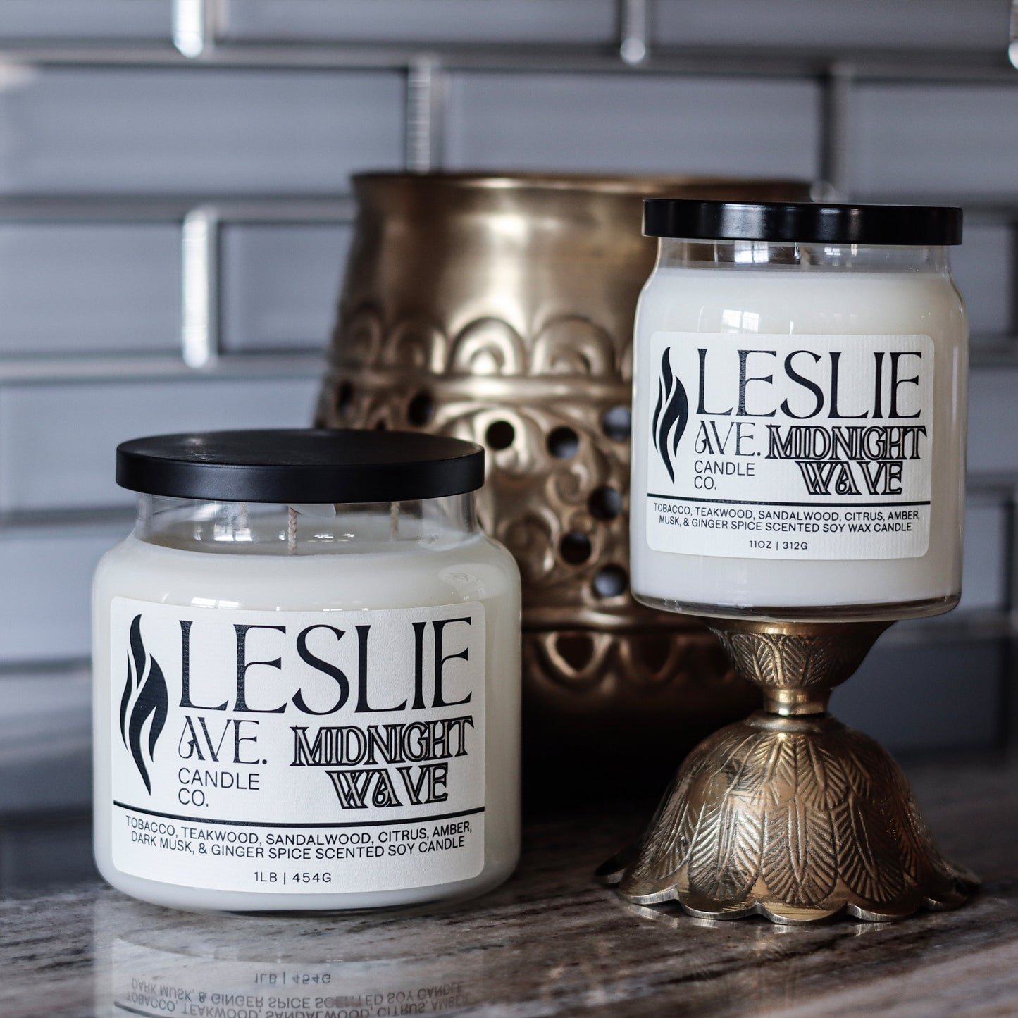 Midnight Wave 1lb Triple Wick Soy Candle