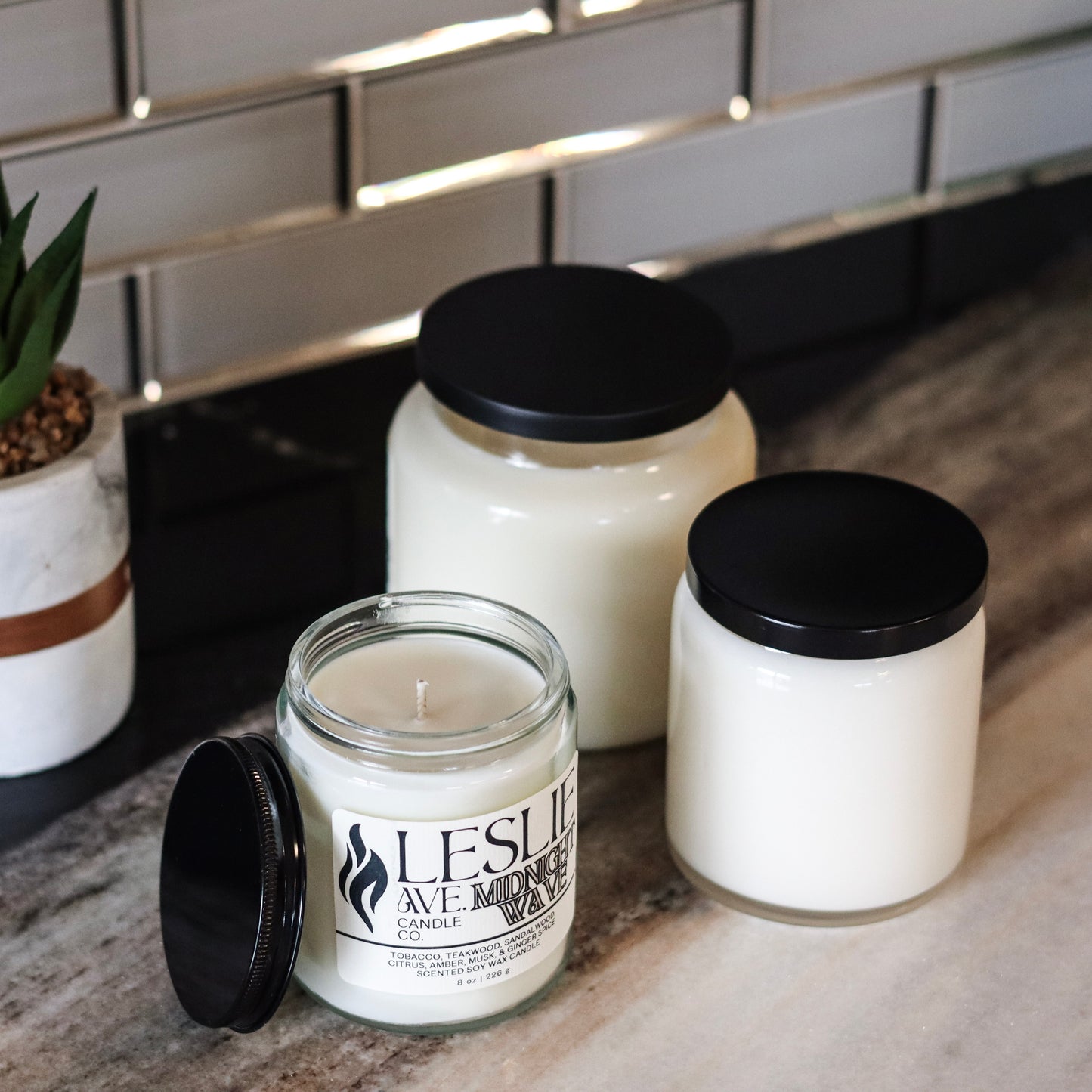 Midnight Wave 8oz Soy Candle