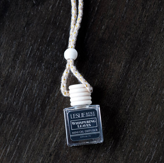 Whispering Leaves Mini Diffuser | Car Freshener