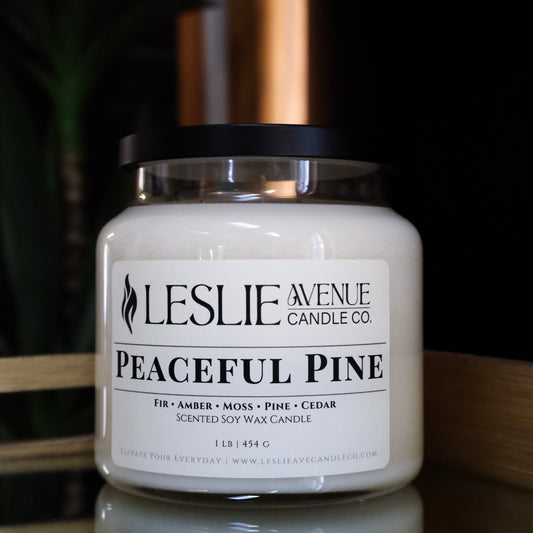 Peaceful Pine 1lb Triple Wick Soy Candle