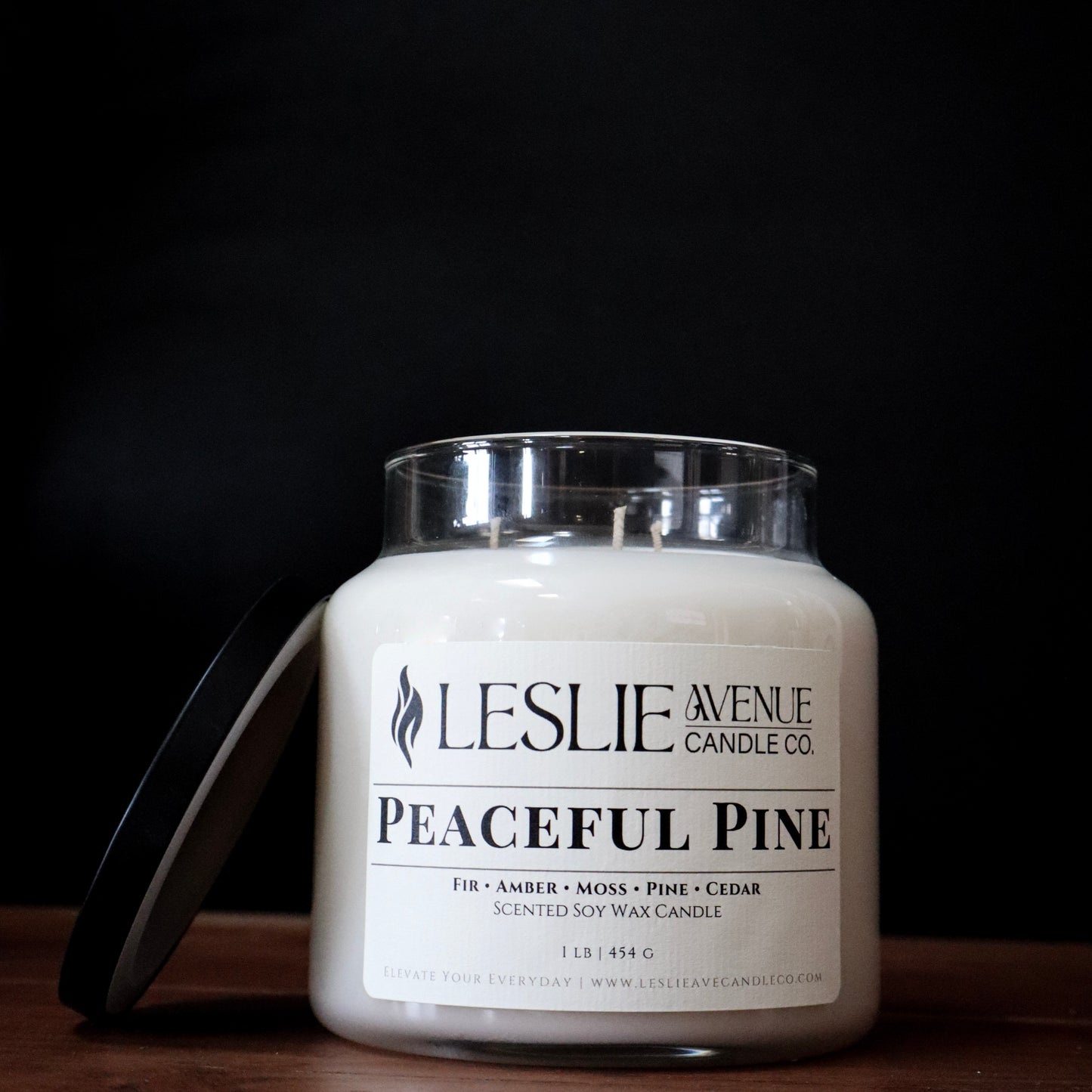 Peaceful Pine 1lb Triple Wick Soy Candle