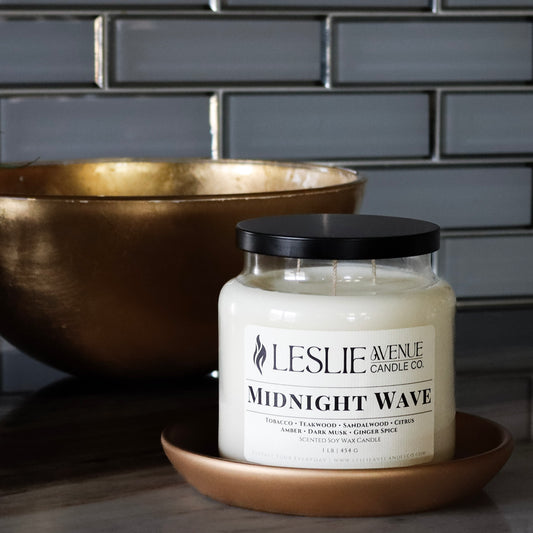 Midnight Wave 1lb Triple Wick Soy Candle