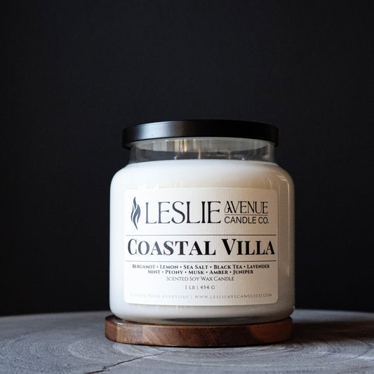 Coastal Villa 1lb Triple Wick Soy Candle