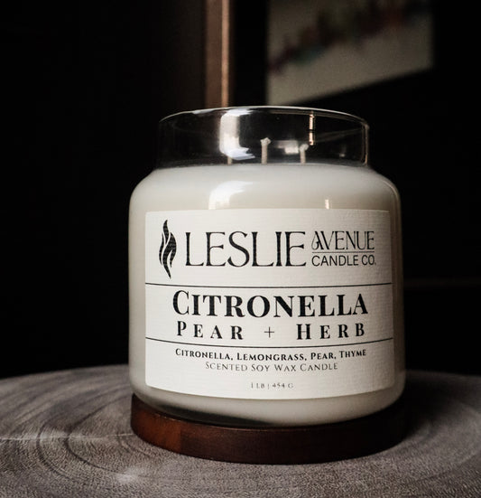 Citronella Triple Wick Soy Candle