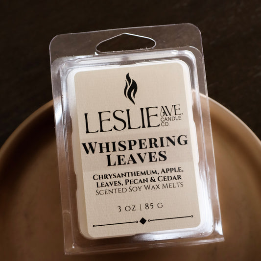 Whispering Leaves Soy Wax Melts | Fall Collection