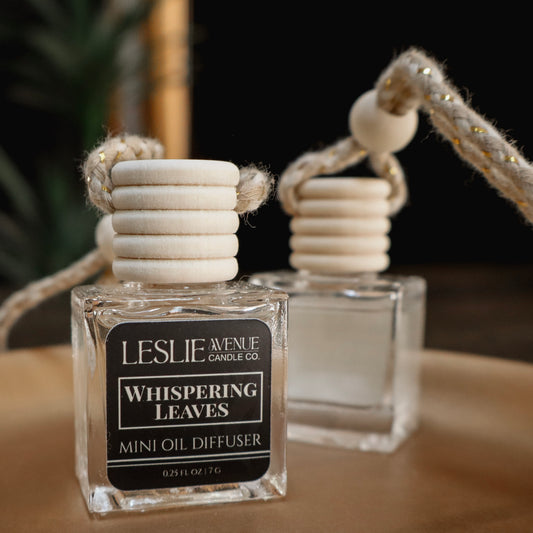 Whispering Leaves Mini Diffuser | Car Freshener