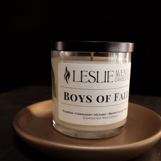 Boys of Fall Single Wick Soy Candle | Fall Collection