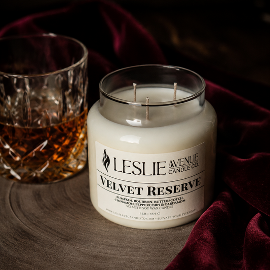 Velvet Reserve Triple Wick Soy Candle | Fall Collection