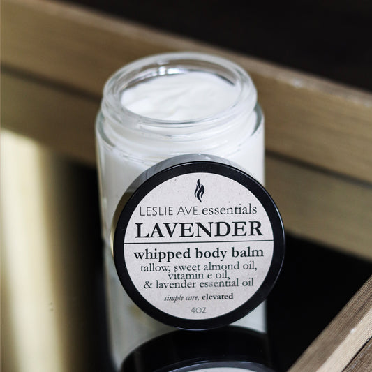 Lavender 4oz Whipped Tallow Balm
