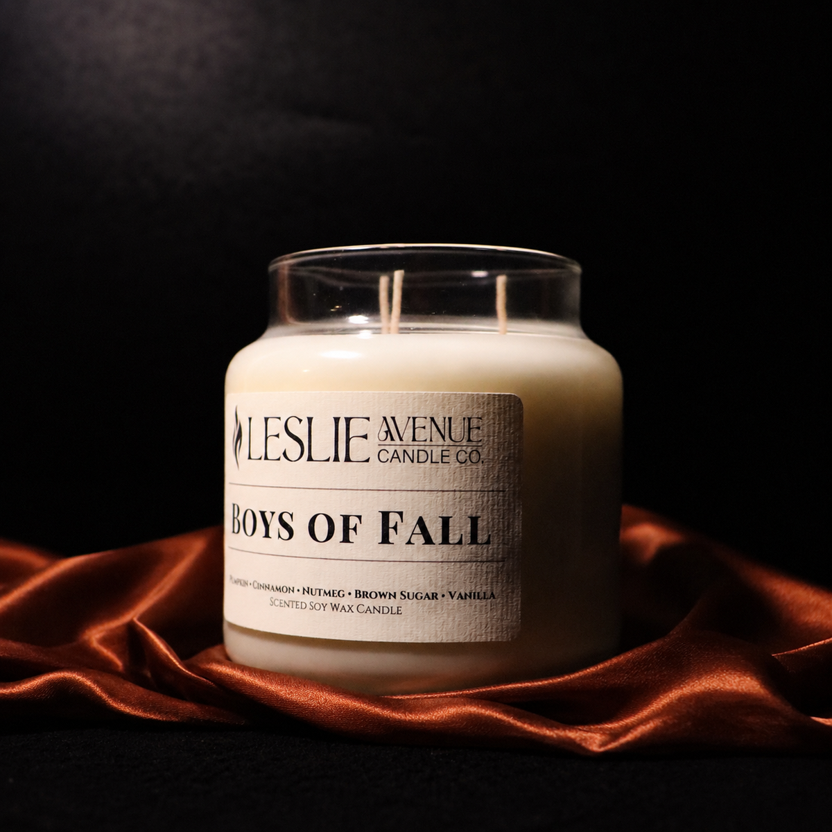 Boys of Fall Triple Wick Soy Candle | Fall Collection