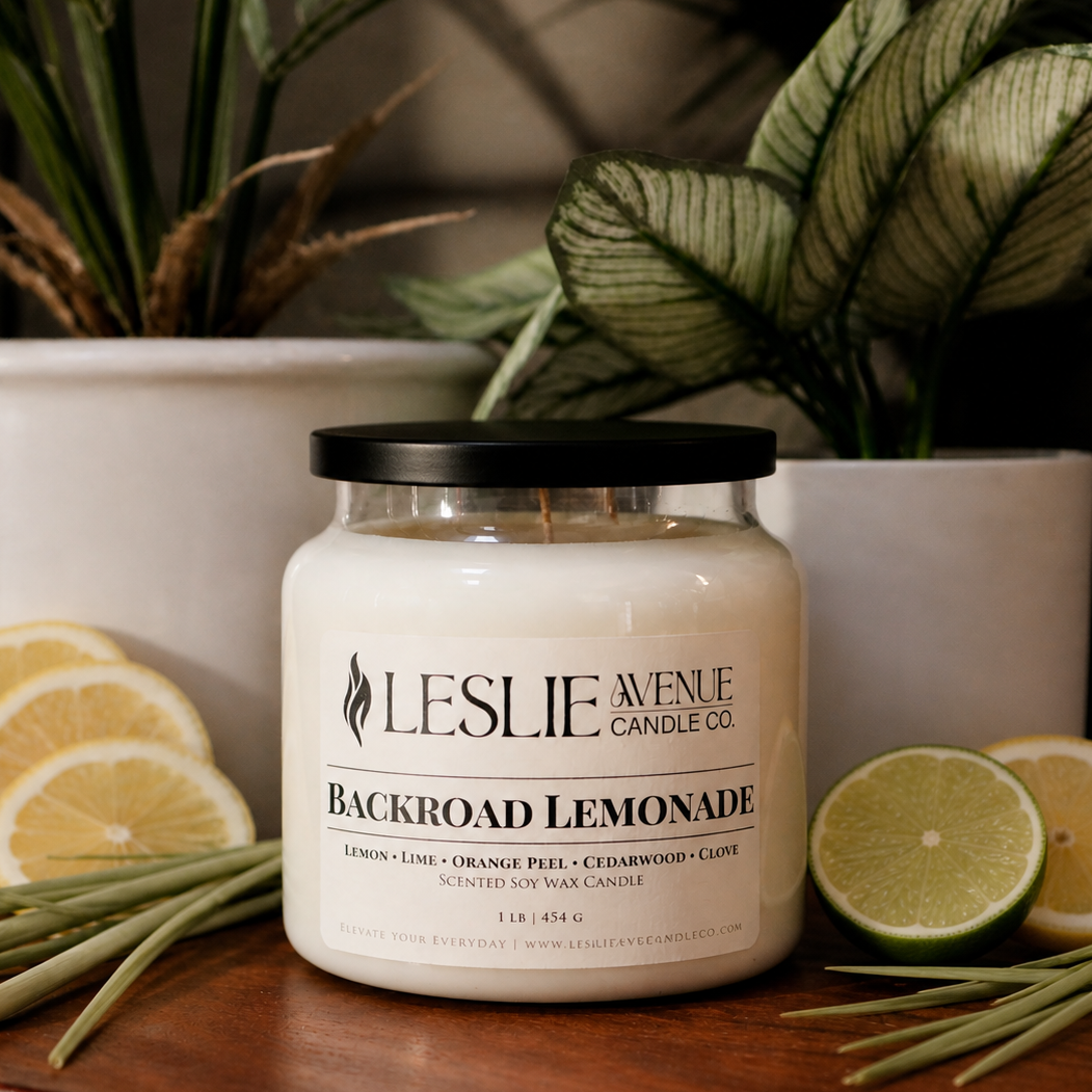 Backroad Lemonade Triple Wick Soy Candle - SEASONAL